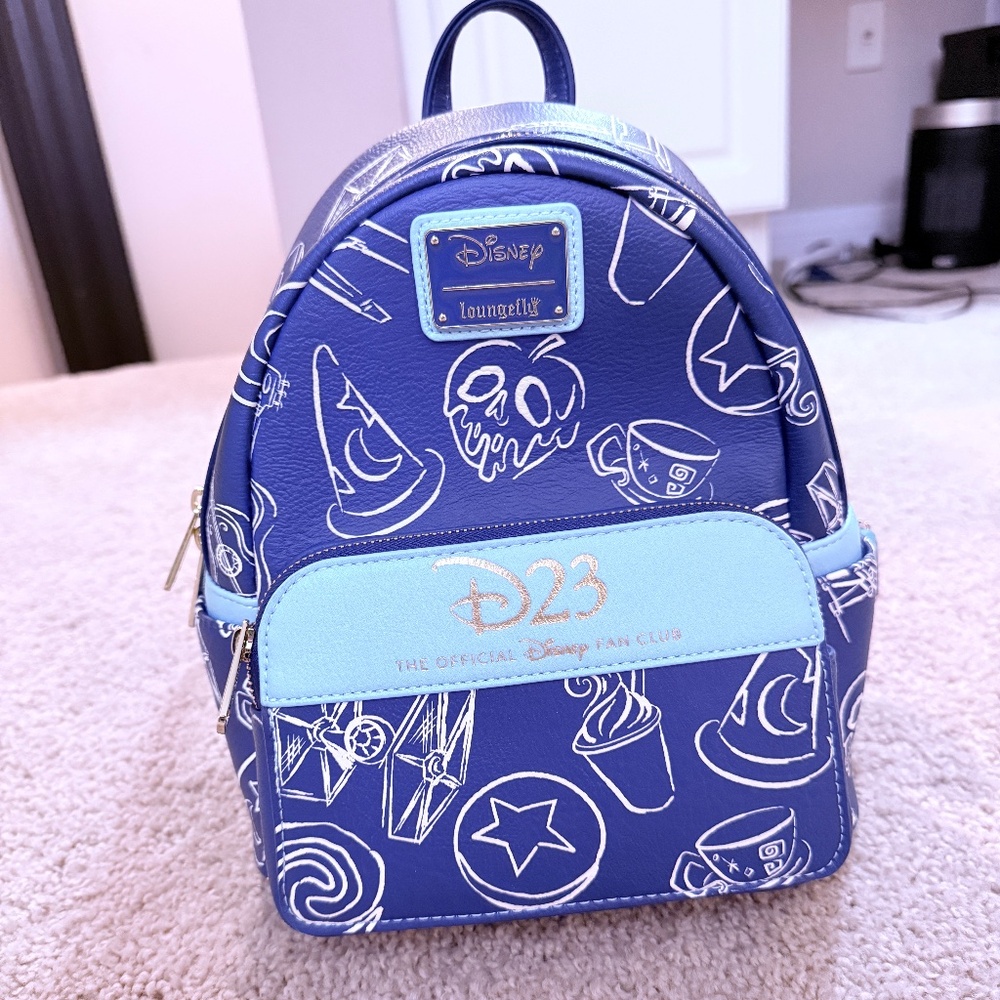 Disney Loungefly Limited Edition D23 Backpack